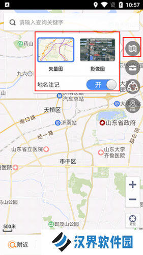 天地图山东