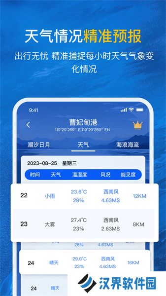 潮汐时间表