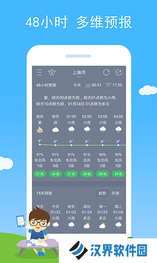 七彩天气预报安装包