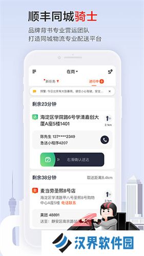 顺丰同城骑士